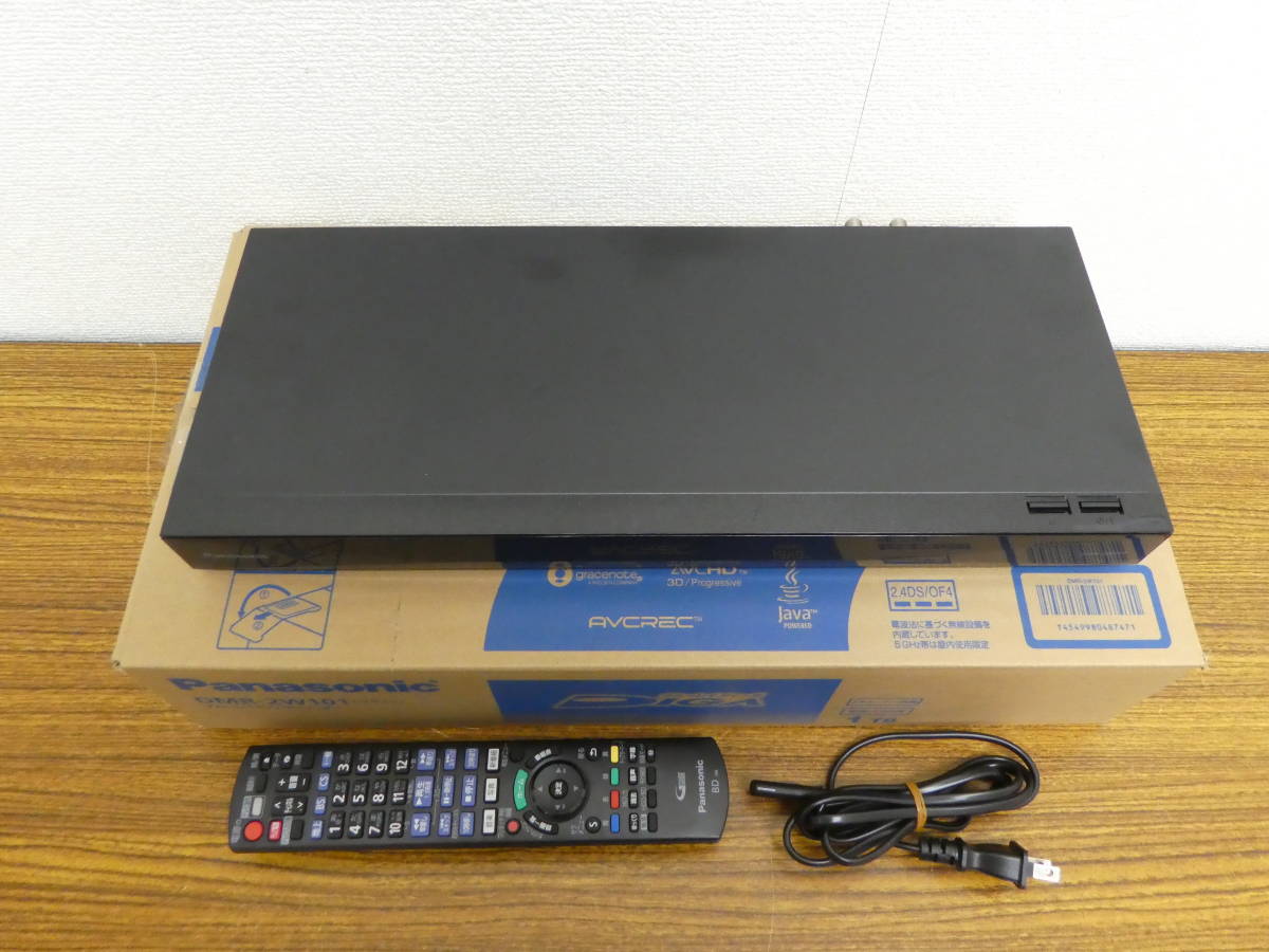 ☆ 通電のみ確認 パナソニック ブルーレイ ディスク レコーダー DMR