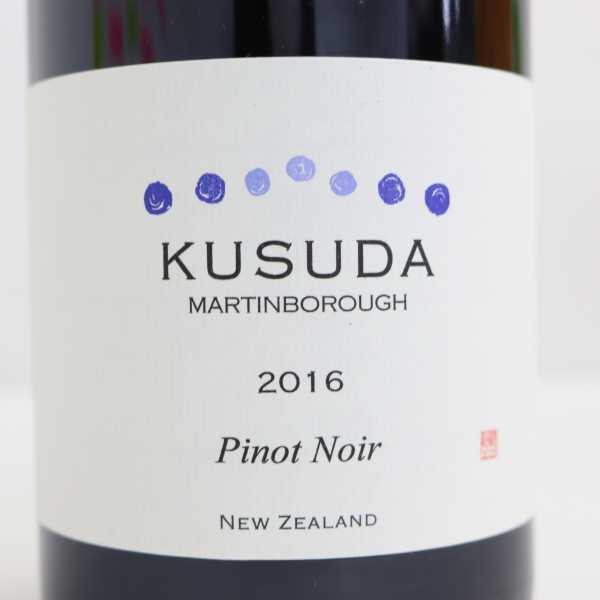 KUSUDA(クスダ)ピノノワール 2016 12.5% 750ml U22C190029
