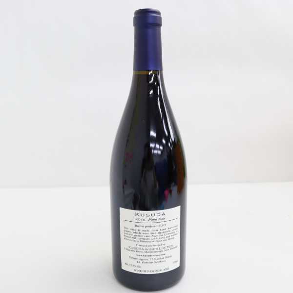 KUSUDA(クスダ)ピノノワール 2016 12.5% 750ml U22C190029