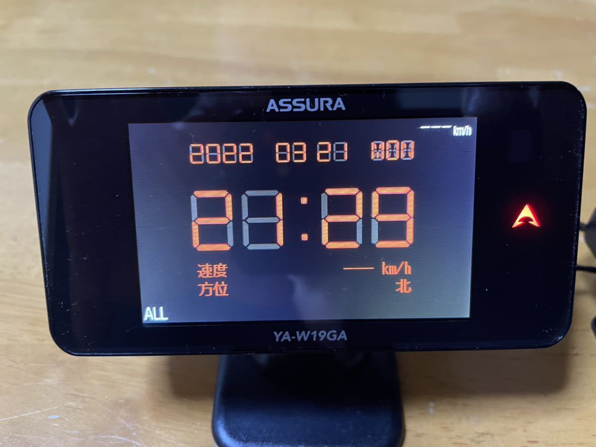 GPSレーダー探知機＆レーダー受信機 YA-W19GA AL-01 SDカード付