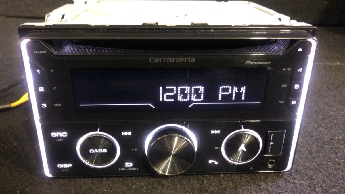 Carrozzeria カロッツェリア FH-4600 CDチューナー Bluetooth内蔵 動作 Carrozzeria カロッツェリア FH-4600 CDチューナー Bluetooth内蔵 動作