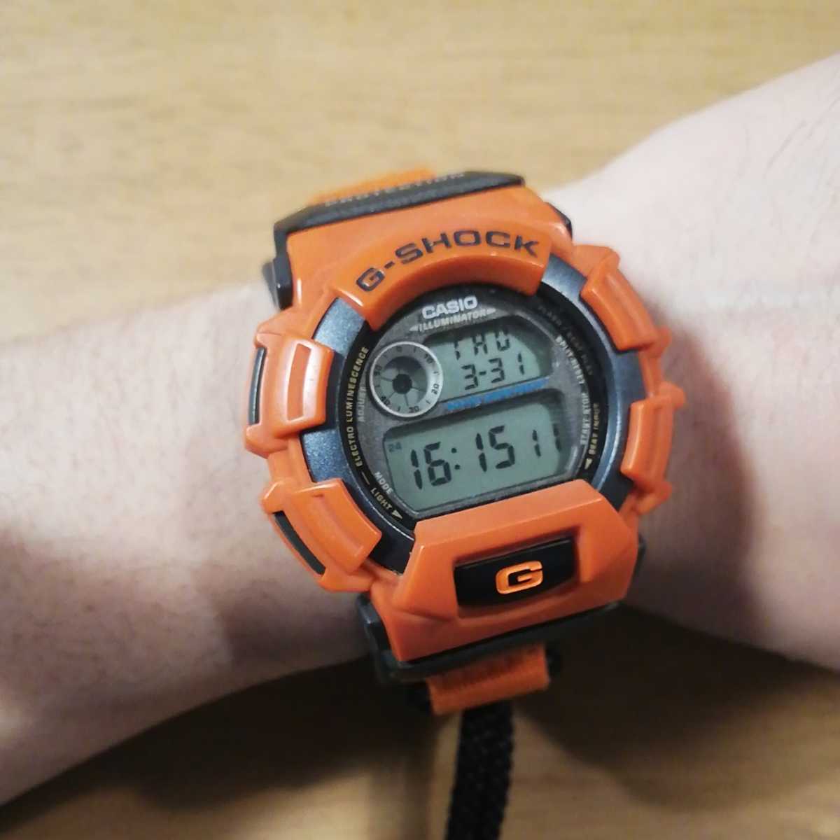 レアカラー 90's廃盤 カシオ G-SHOCK クォーツ腕時計 コードタイプ 