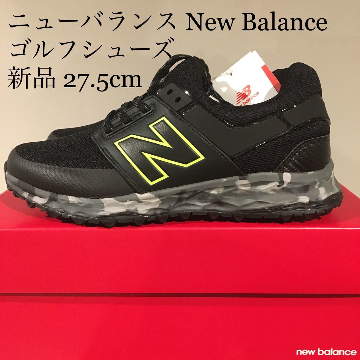 新品】ニューバランス newbalance ゴルフシューズ 27 5cm(¥12,580