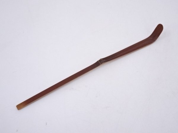即決送料無料】宝林寺古竹造 茶杓(銘:秋時雨)(前大徳寺福本積應