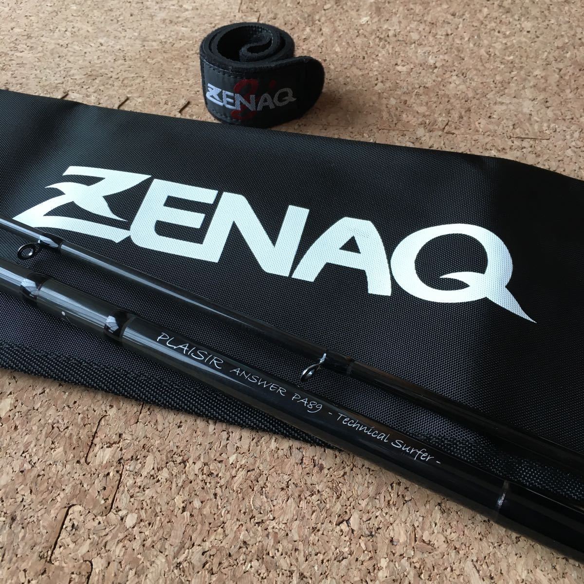ゼナック プレジールアンサー PA89 美品 シーバス RGガイド スピニング