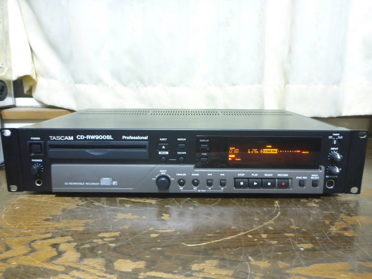 ヤフオク! - TASCAM CD-RW900SL 業務用CDレコーダー 