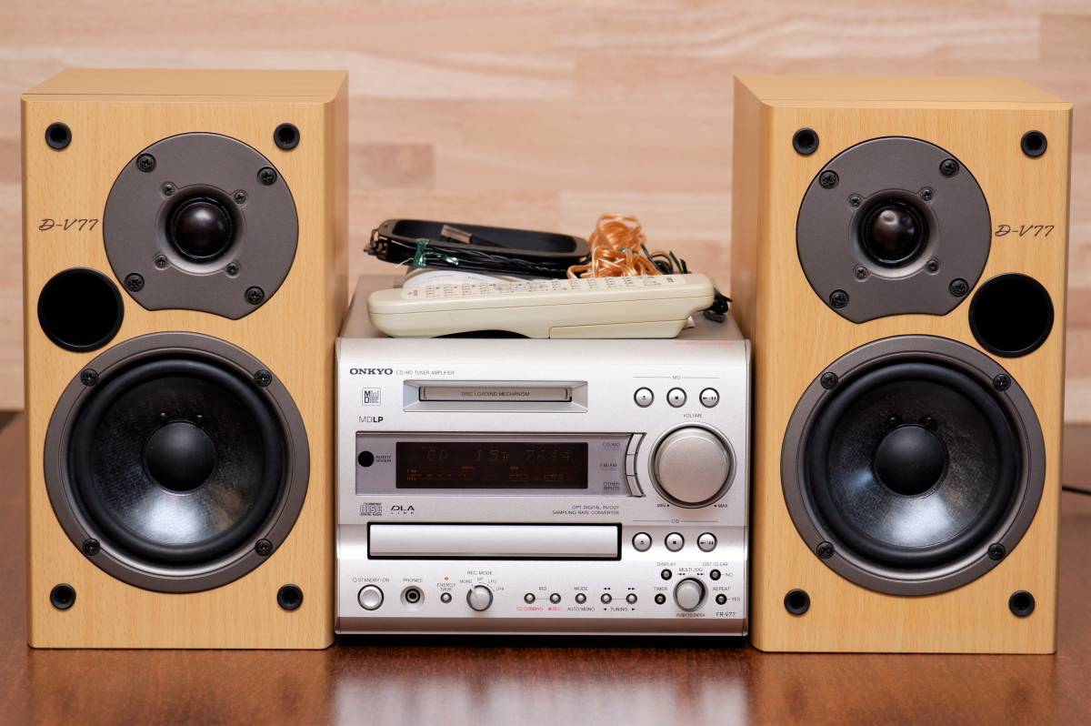 Yahoo!オークション - ONKYO FR-V77 CD/MD/TUNER/AMP ミニコンポ Yahoo!オークション - ONKYO FR-V77 CD/MD/TUNER/AMP ミニコンポ