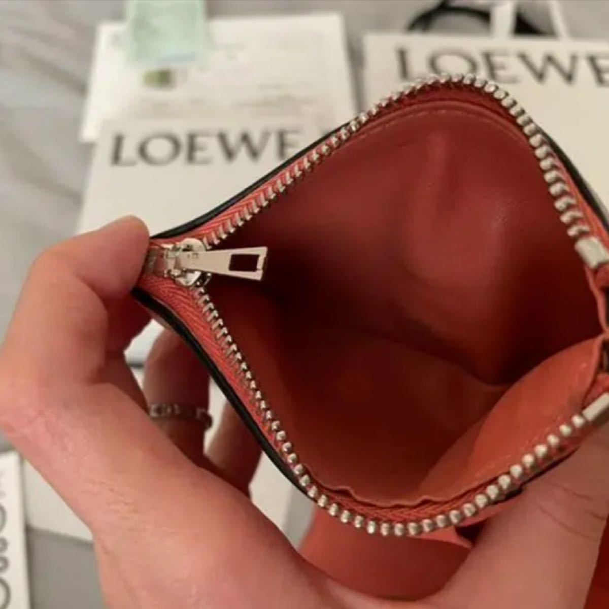 【断捨離中】LOEWE ロエベ ミニ財布 折り畳み財布