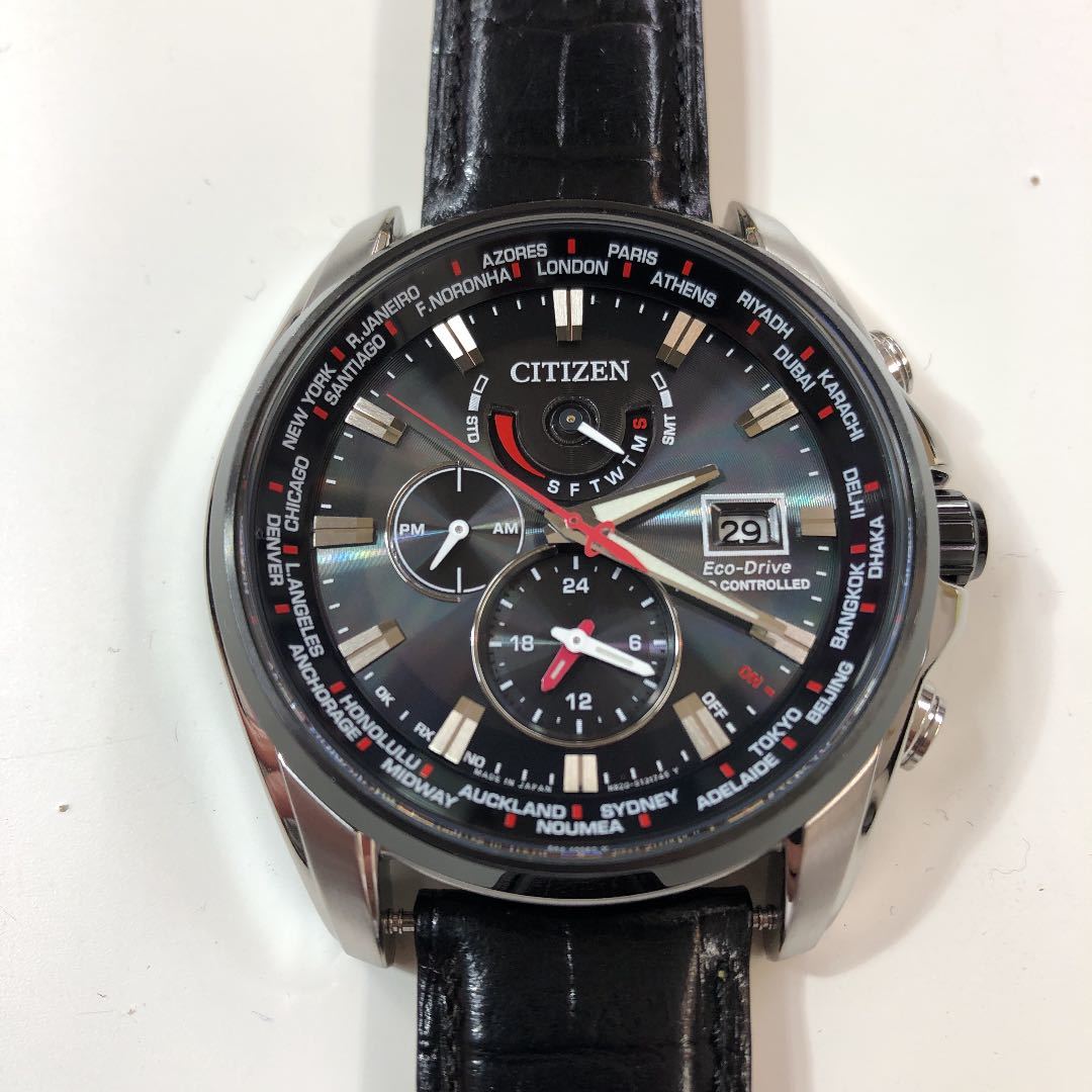 CITIZEN エコドライブ H820-T021719 電波 通販