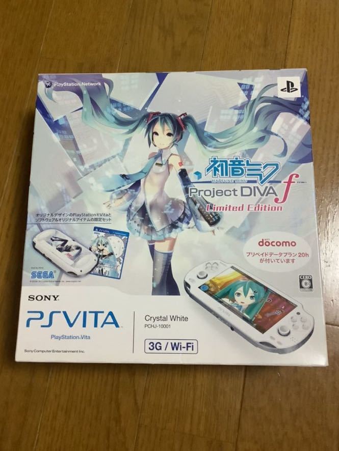 PlayStation Vita 初音ミクProject DIVA F Limited Edition 3G/Wi-Fi