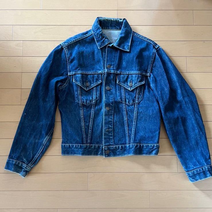 LEVIS 557 3th BIG “E” オリジナル ヴィンテージ 506XX 507XX 501XX 501E 赤耳 LVC 557XX リーバイス..の画像8