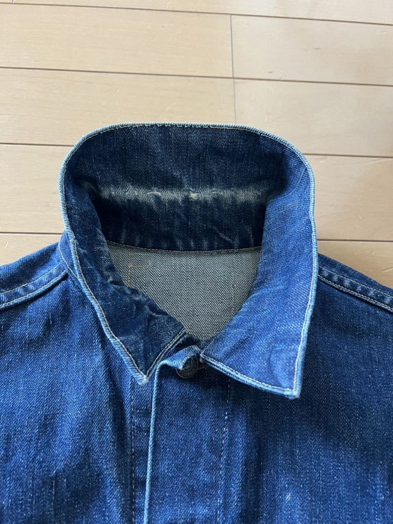 LEVIS 557 3th BIG “E” オリジナル ヴィンテージ 506XX 507XX 501XX 501E 赤耳 LVC 557XX リーバイス..の画像9