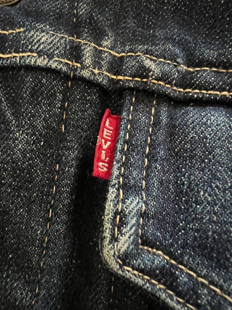 LEVIS 557 3th BIG “E” オリジナル ヴィンテージ 506XX 507XX 501XX 501E 赤耳 LVC 557XX リーバイス..の画像6