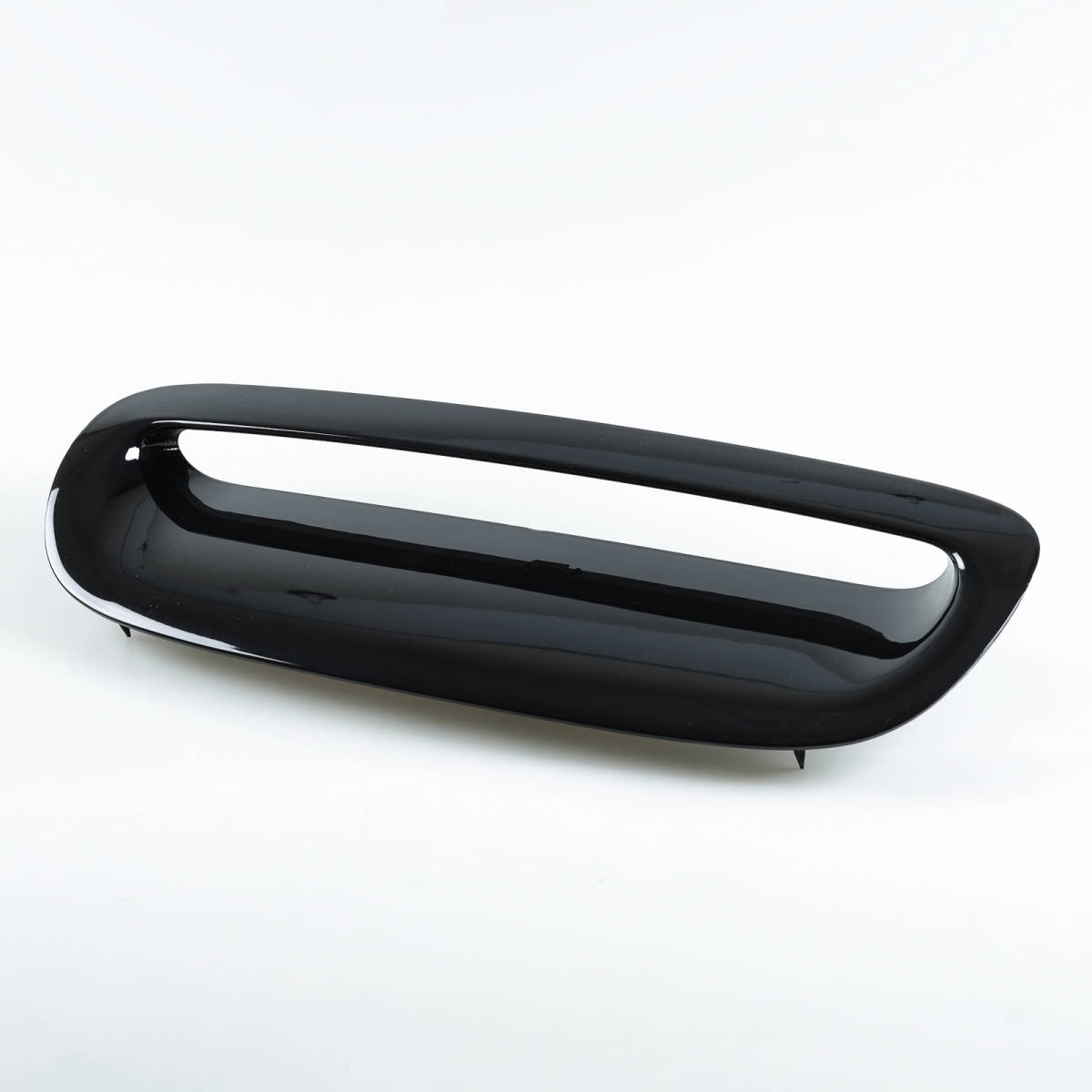 ミニクーパー用S / JCW R52 R53用 2001-2006 光沢ブラック GPスタイル ボンネットダクトカバー フードベントダクトカバー YMD-50189