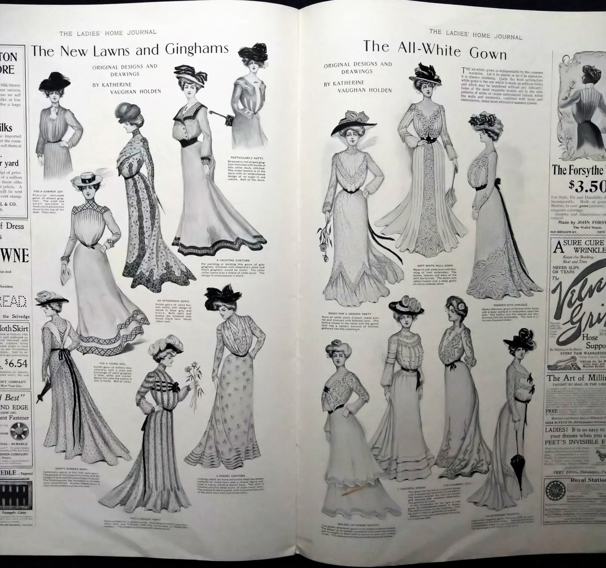 1901年 The Ladies' Home Journal アンナ・ベッツ Anna Whelan Betts/Gertrude Kasebier/Henry Troth/Henry Hutt/William Ladd Taylor_画像6