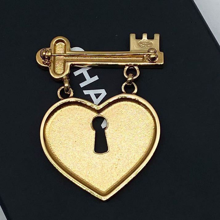 1円スタート 極美品 シャネル CHANEL 綺麗 ハートココマーク 鍵