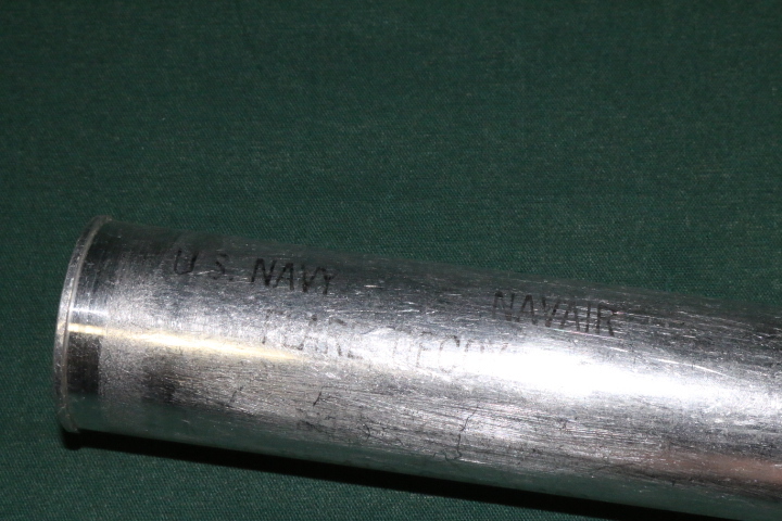 沖縄米軍実物 海軍使用 U.S.NAVY NAVAIR 使用済み MJU-32/B FLARE DECOY 中古 装備用 資料用 コレクションなどに_画像3