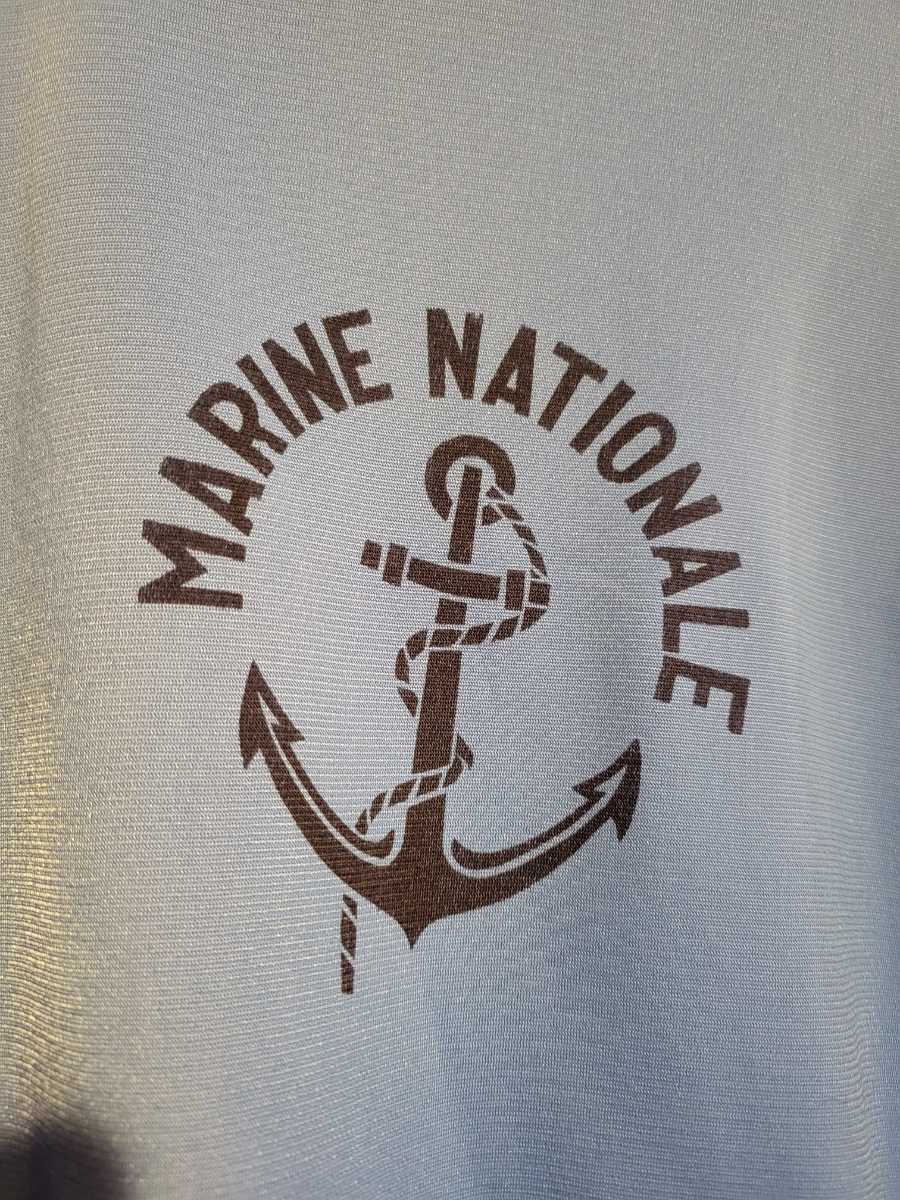 90s marinenationale トレーニングシャツ フランス海軍 ジャージ _画像4