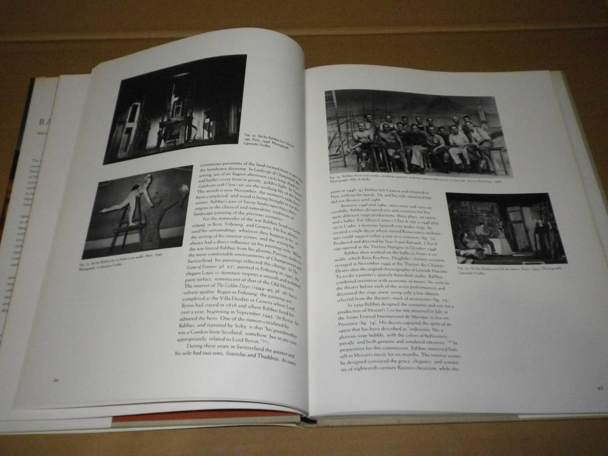 英文画集『Balthus　バルテュス』1986年刊行　全174ページ　カラー図版49ページA4版　美本です_画像4