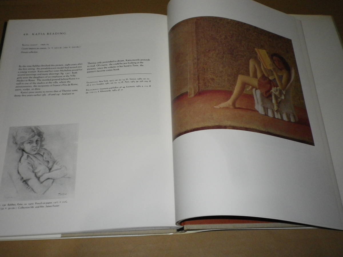 英文画集『Balthus　バルテュス』1986年刊行　全174ページ　カラー図版49ページA4版　美本です_画像9