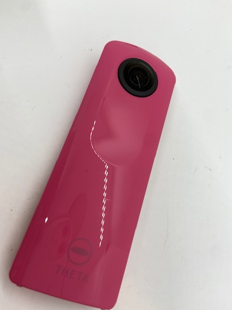 ★新品同様★RICOH リコー THETA SC2 全天球カメラ シータ 希少なピンク #0377_画像3