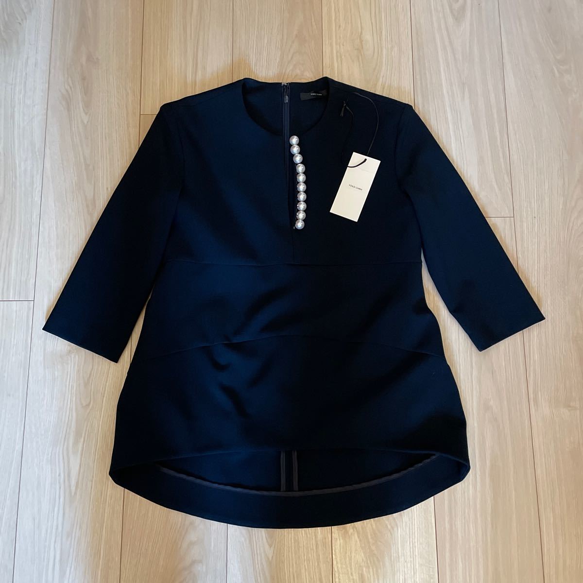 話題の人気 YOKO ♡ 専用 CHAN ロングスリーブラッフルレイヤーシャツ