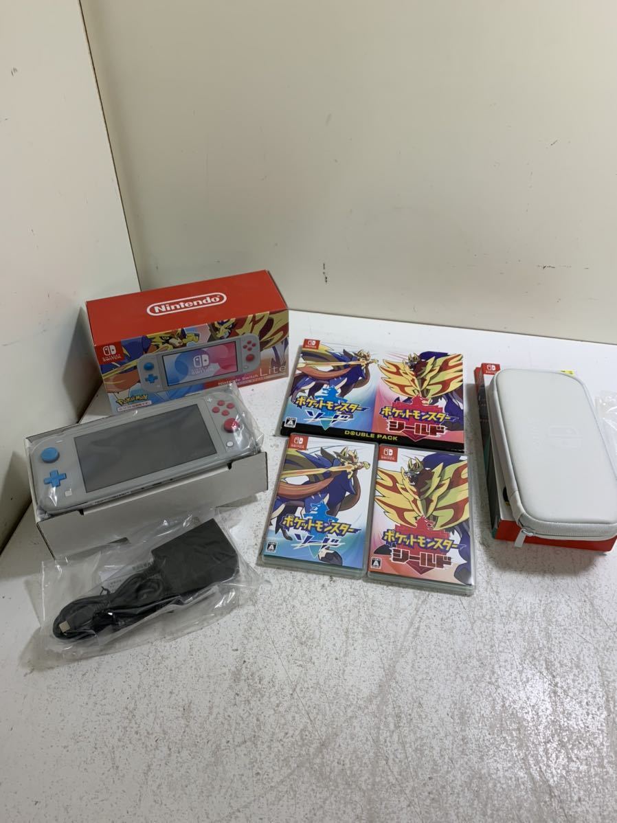 ○美品 ニンテンドースイッチ ポケモン ザシアン・ザマセンタ ソード