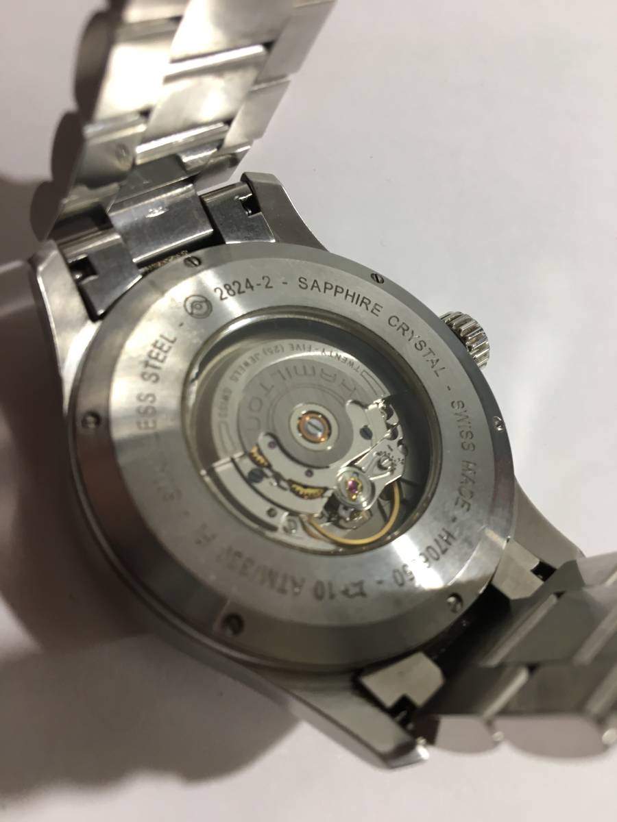 Dettagli dell'articolo !! Hamilton ハミルトン 自動巻 44mm メンズ
