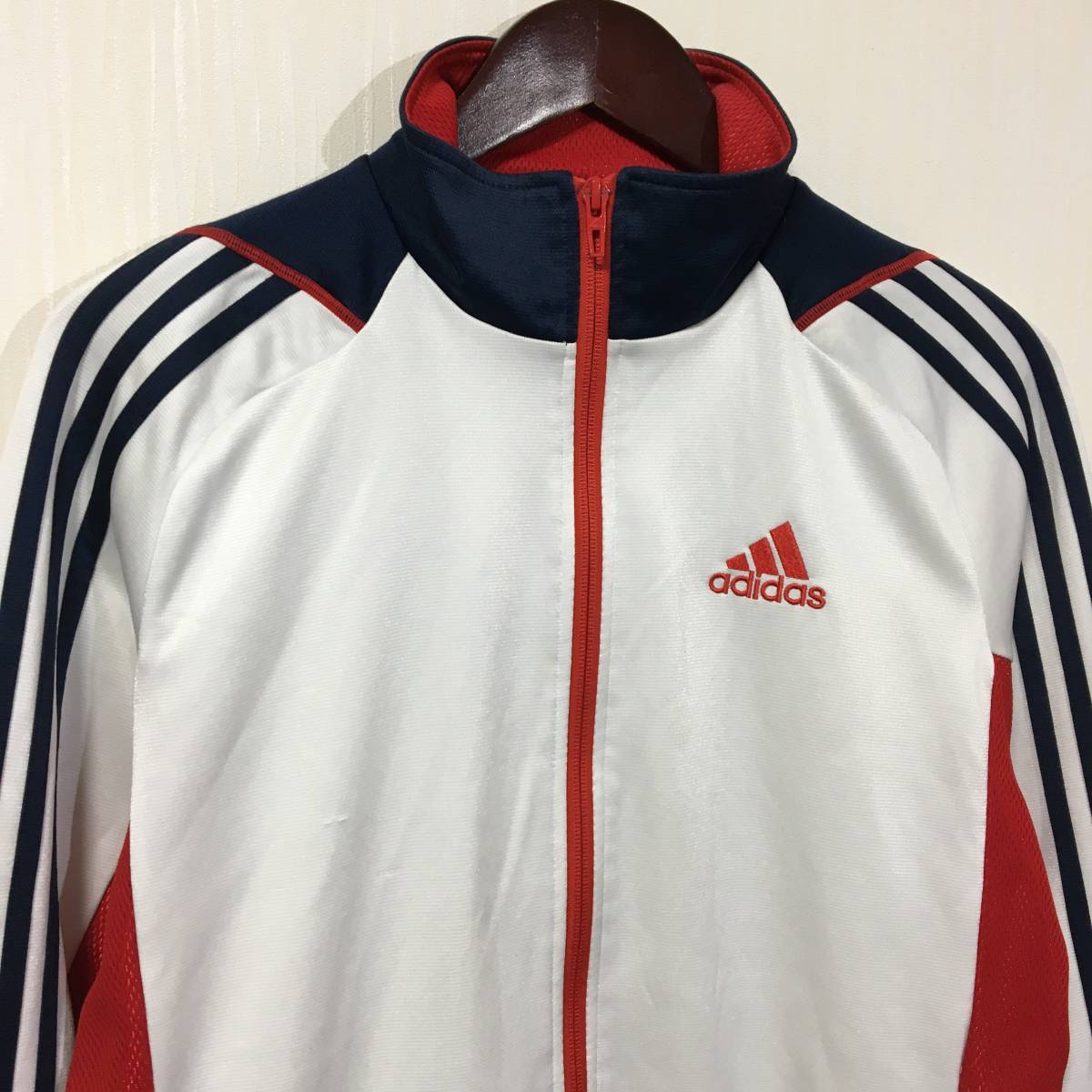 アディダス】 adidas - adidasアディダストラックジャケットジャージmM