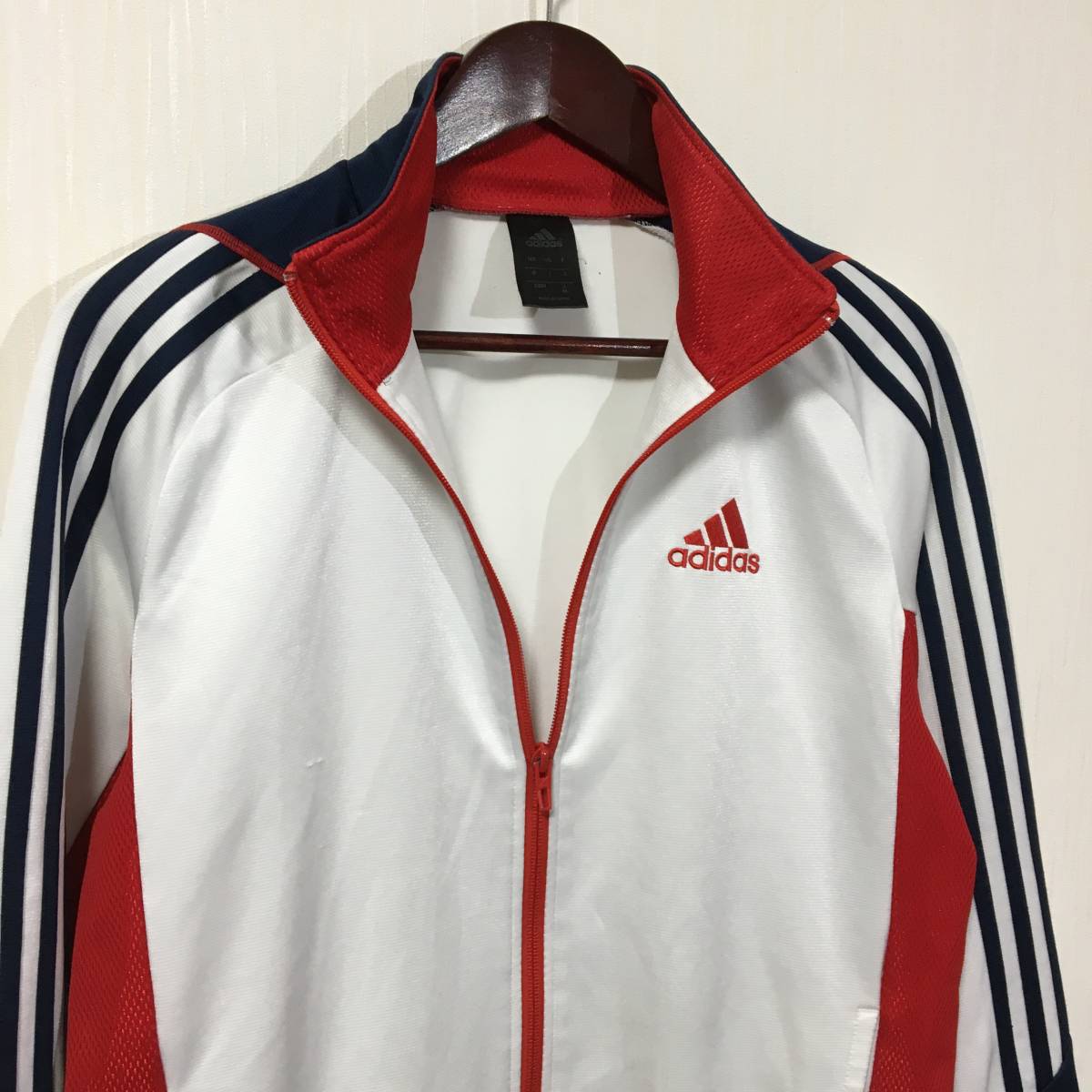 アディダス】 adidas - adidasアディダストラックジャケットジャージmM