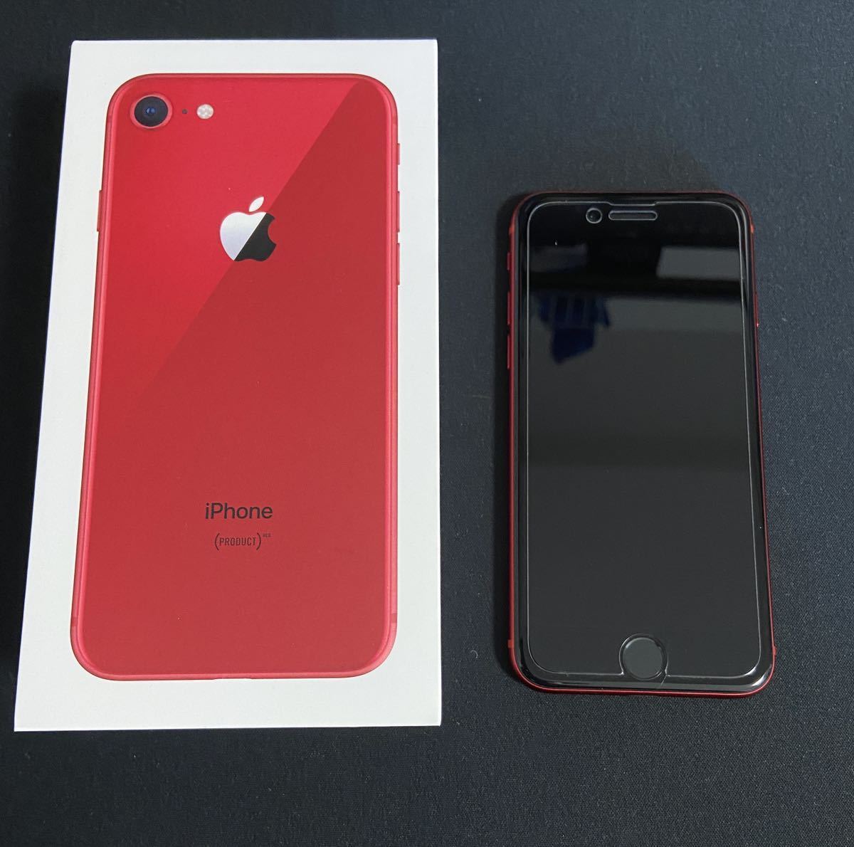 ヤフオク! - iPhone8 256GB SIMフリー レッド SIMロック解除