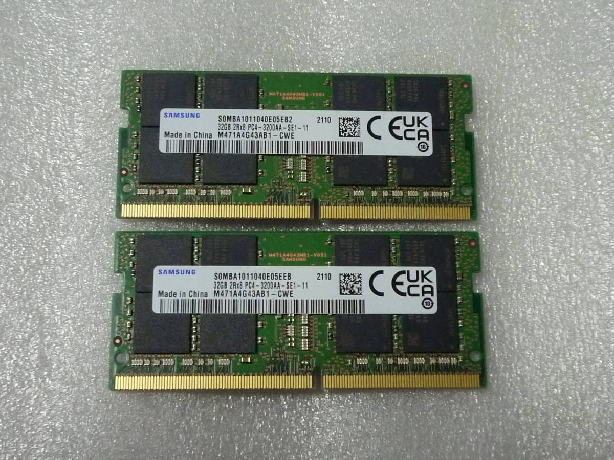 2022年新作 エラー無し】 Z02 25600 メモリー 【memtest86+で - 3200 DDR4 - 64GB (32GB 2枚組) PC4 ノート用 大容量 合計 送料無料 - PCパーツ 2022年新作 エラー無し】 Z02 25600 メモリー 【memtest86+で - 3200 DDR4 - 64GB (32GB 2枚組) PC4 ノート用 大容量 合計 送料無料 - PCパーツ