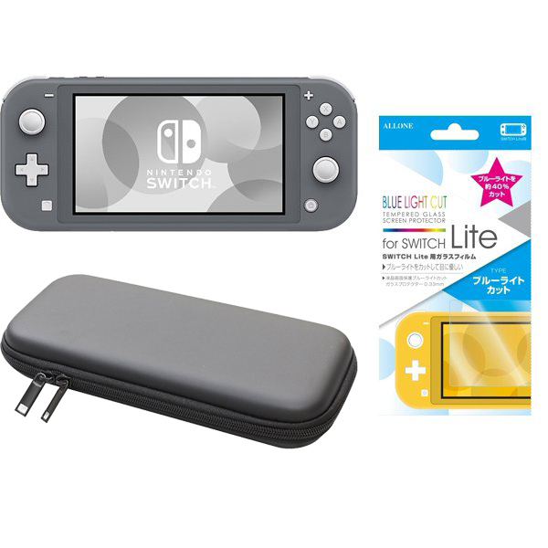 Nintendo Switch Lite本体＋ケース＋液晶保護フィルム セット [本体