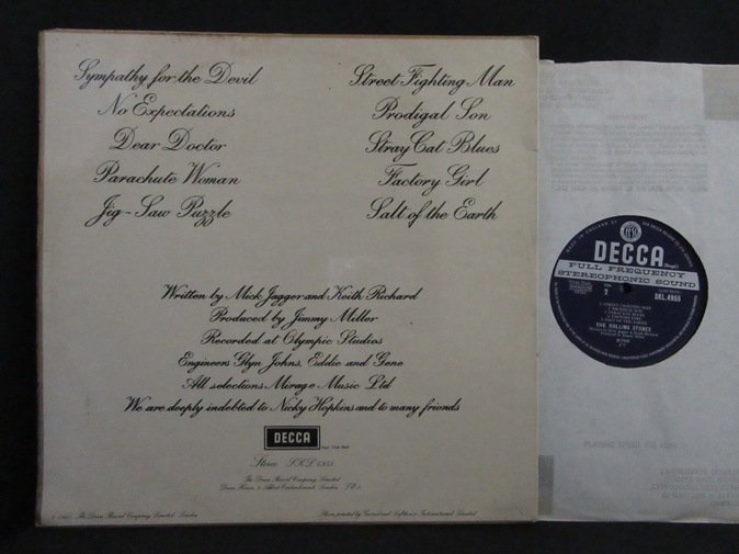 今季一番 R-ROLLING STONES☆Beggars Banquet UK Open Decca Stereo オリジナル -  asim.uj.ac.za