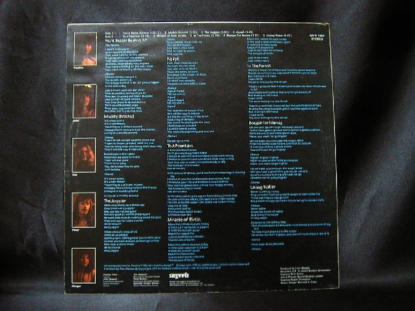 NARNIA☆Aslan Is Not Tame Lion UK Myrrh オリジナル MAT-1 1st Press