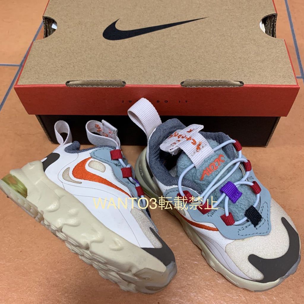  dead stock 10cm beautiful goods NIKE AIR MAX 270 CACTUS TRAILS PS TRAVIS SCOTT Nike air max kaktas Trail baby Kids jordan