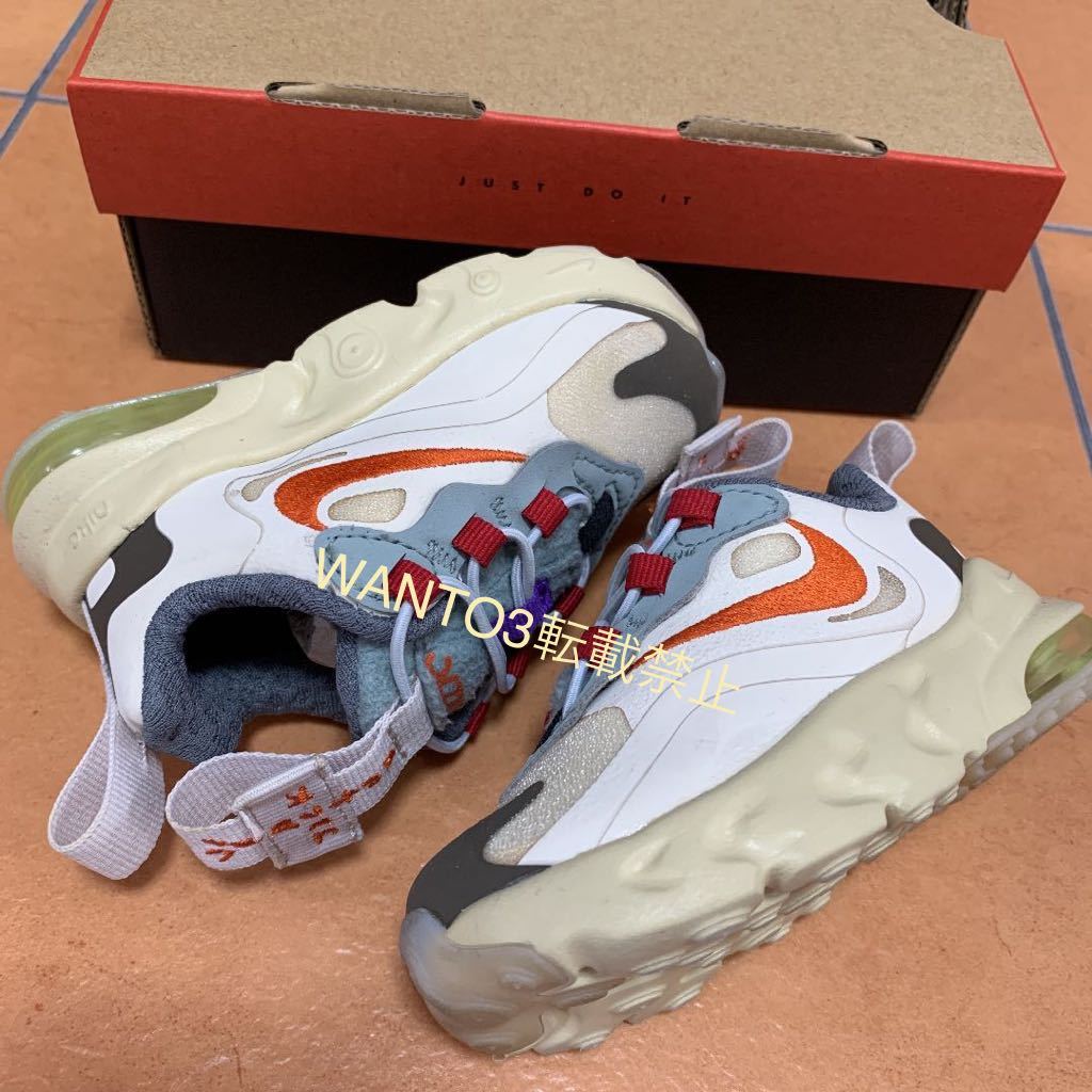  dead stock 10cm beautiful goods NIKE AIR MAX 270 CACTUS TRAILS PS TRAVIS SCOTT Nike air max kaktas Trail baby Kids jordan