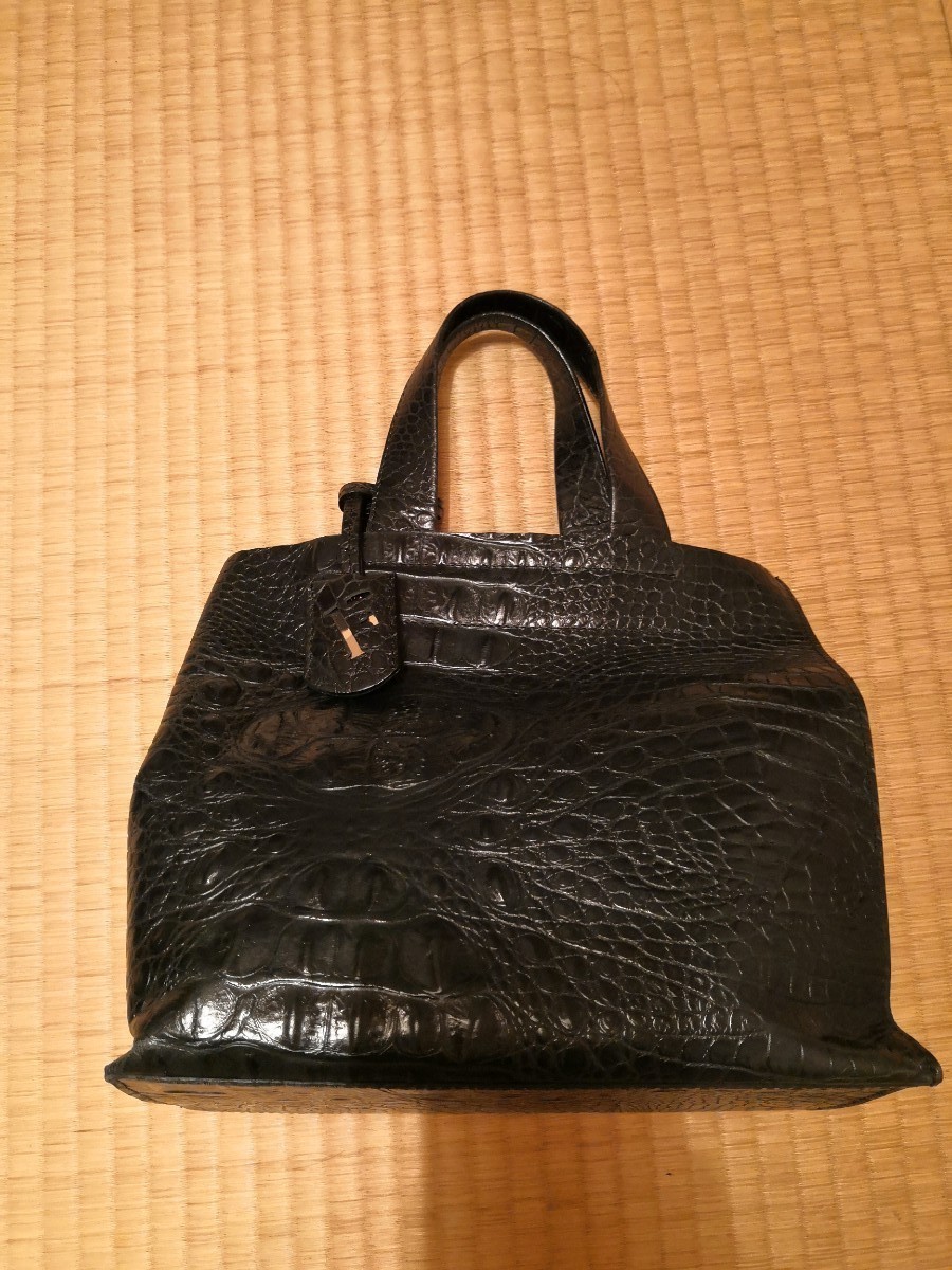 好きに レア品 FURLA クロコ型押し 2WAY PIPER mini