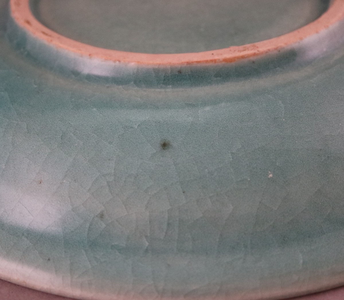 GTSタイ・サワンカローク青磁貼花魚文皿～世紀