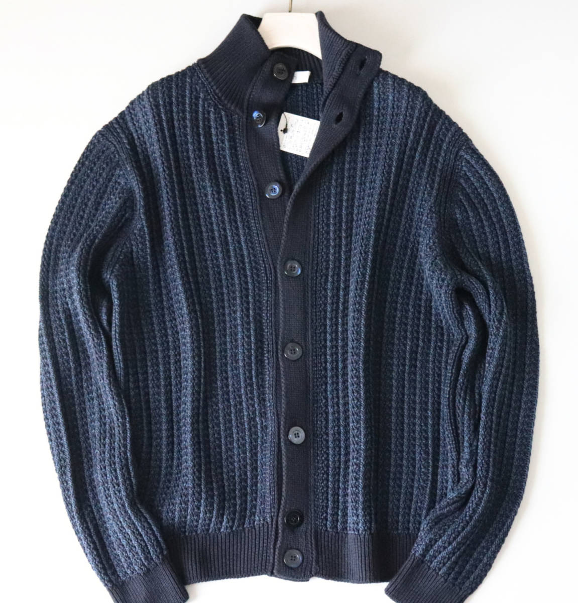 80,300円新品【Cruciani クルチアーニ】スタンドカラー ニットブルゾン