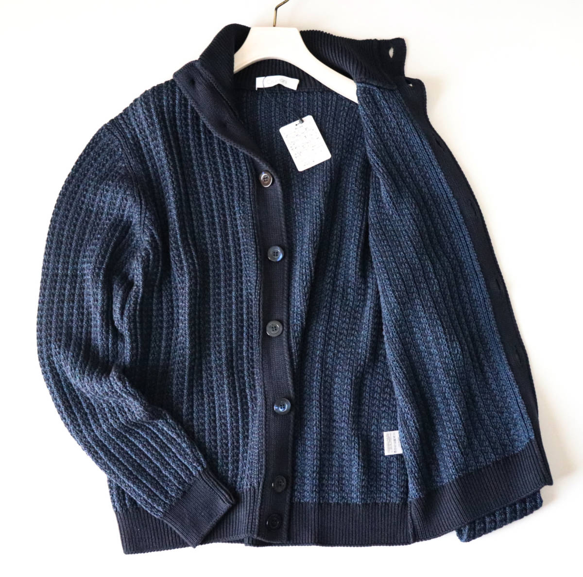 80,300円新品【Cruciani クルチアーニ】スタンドカラー ニットブルゾン