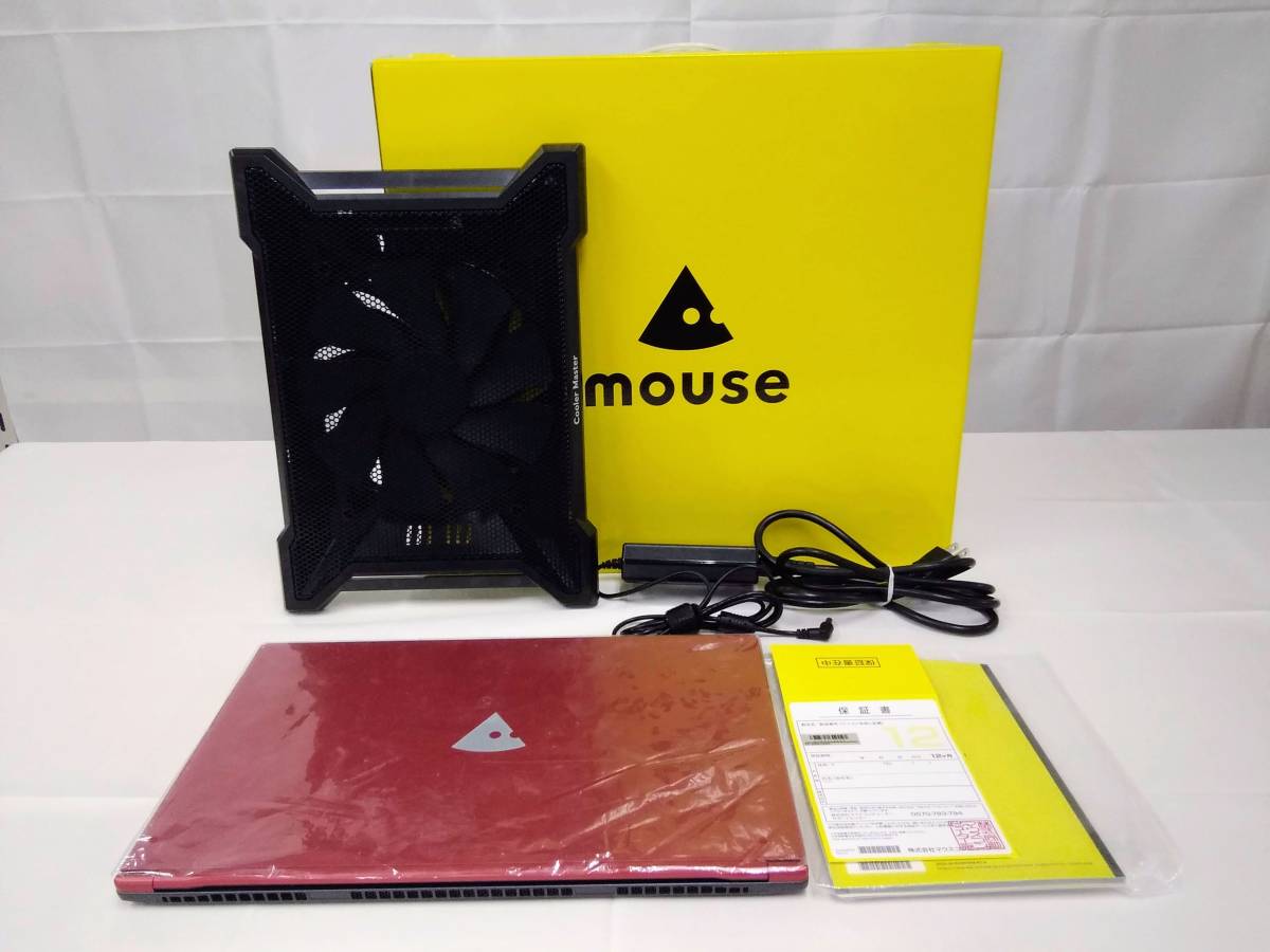 極美品】mouse X5-aR5PCSAR-A SSD512GB RYZEN5 3500U VEGA8 メモリ16GB