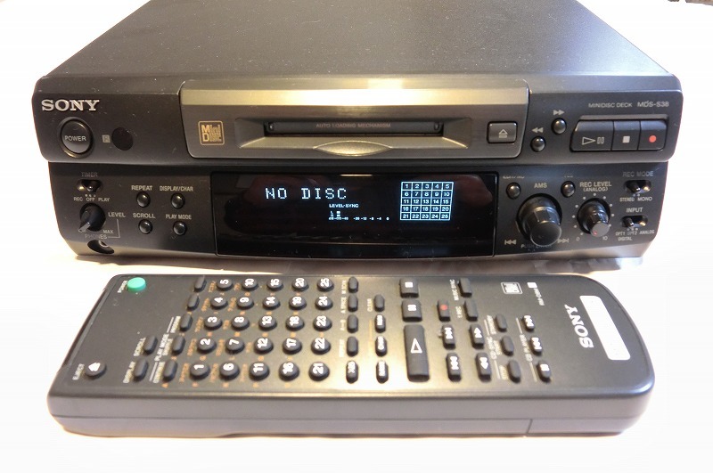 ヤフオク! - 【中古動作品】SONY(ソニー) MDデッキ MDS-S3...