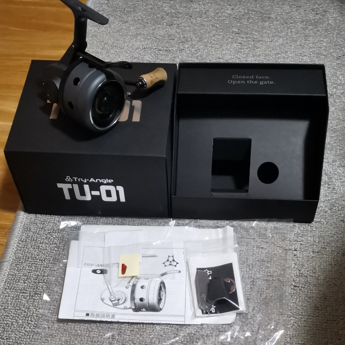 Try-Angle TU-01 vtc アンダースピンキャストリール(¥59,800) Try-Angle TU-01 vtc アンダースピンキャストリール(¥59,800)