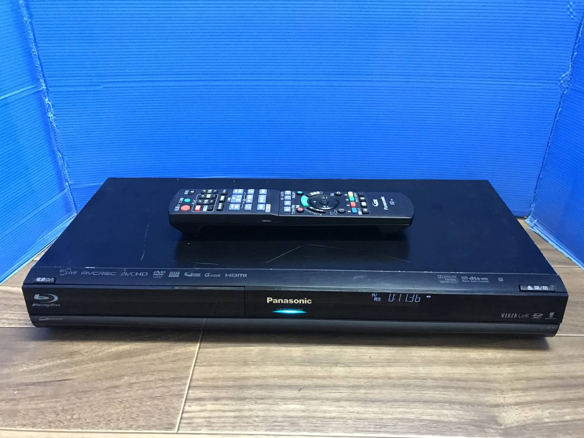 パナソニック ブルーレイレコーダー DMR-BW680 リモコン付 中古品B-3467の画像1