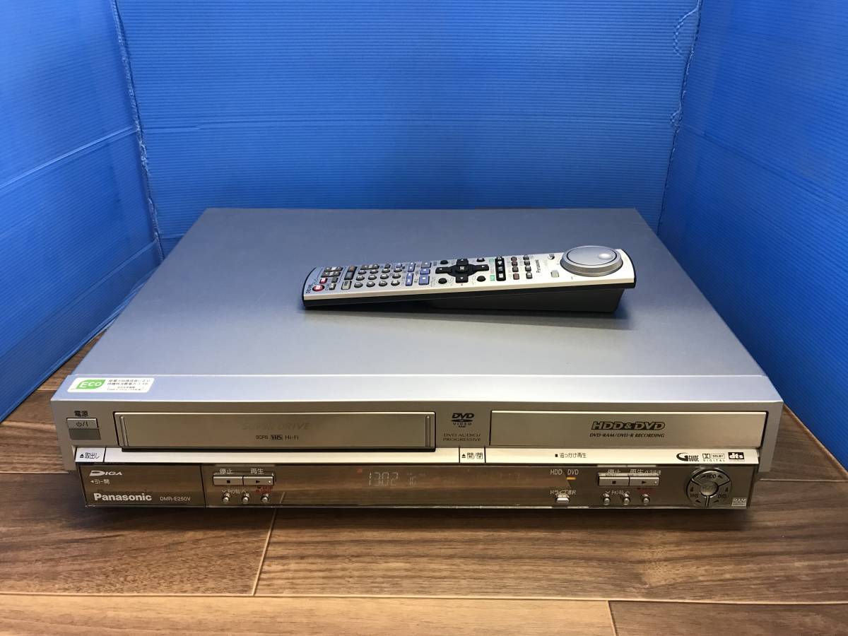 パナソニックDMR-EH70V HDD DVD VHS SD レコーダー訳あり - 映像機器