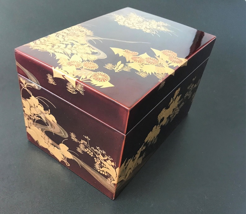 希少希少 新井司峰 共箱 漆芸 | blog.connectparts.com.br