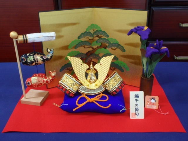 期間限定】 即納!限定特価♪送料込み☆巾50cm 極上兜飾り ...