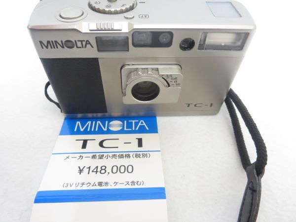 正規品販売中 【美品】 MINOLTA TC-1★G-ROKKOR 28mm F3.5★ カメラ