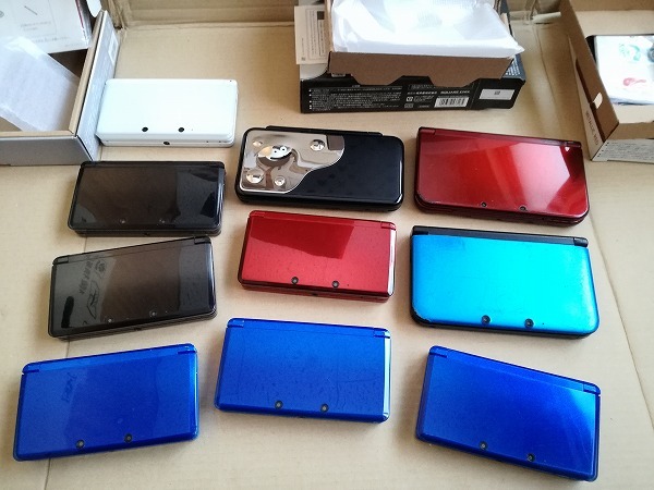 □ニンテンドー 3DS new3DSLL など 本体 まとめ売り ジャンク品 10台